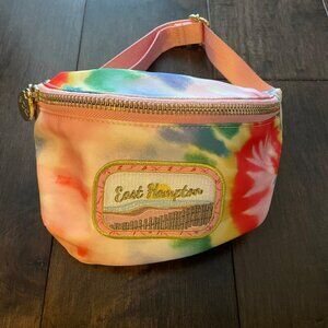 Stoney Clover Lane x Maisonette Tie Dye Fanny Pack Belt Bag East Hampton Patch